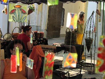 Kunsthandwerksmarkt beim Irish Folk Festival Ehrenhausen 24. - 25. Juni 2005