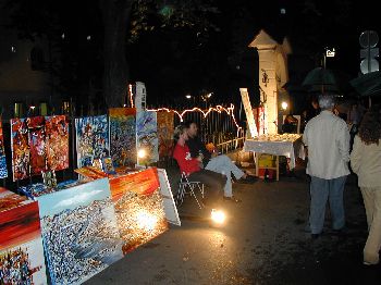 Kunstmeile beim Jazzsommer Graz 27. Juli - 13. August 2005