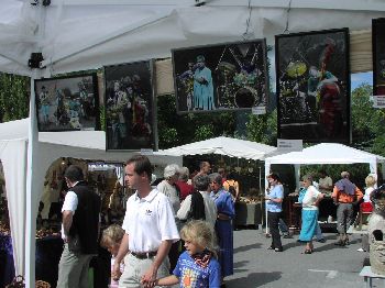 20.Kunsthandwerksmarkt in Ossiach 12. - 15. August 2005