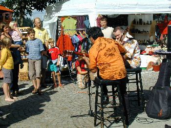 Hobbykünstlermarkt in seeham 11.September 2005